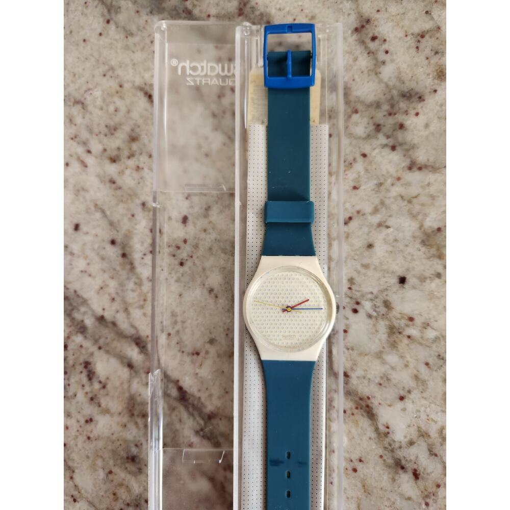 Vintage Swatch Watch "Ping Pong" GW106 New old stock in original case - Picture 3 of 13